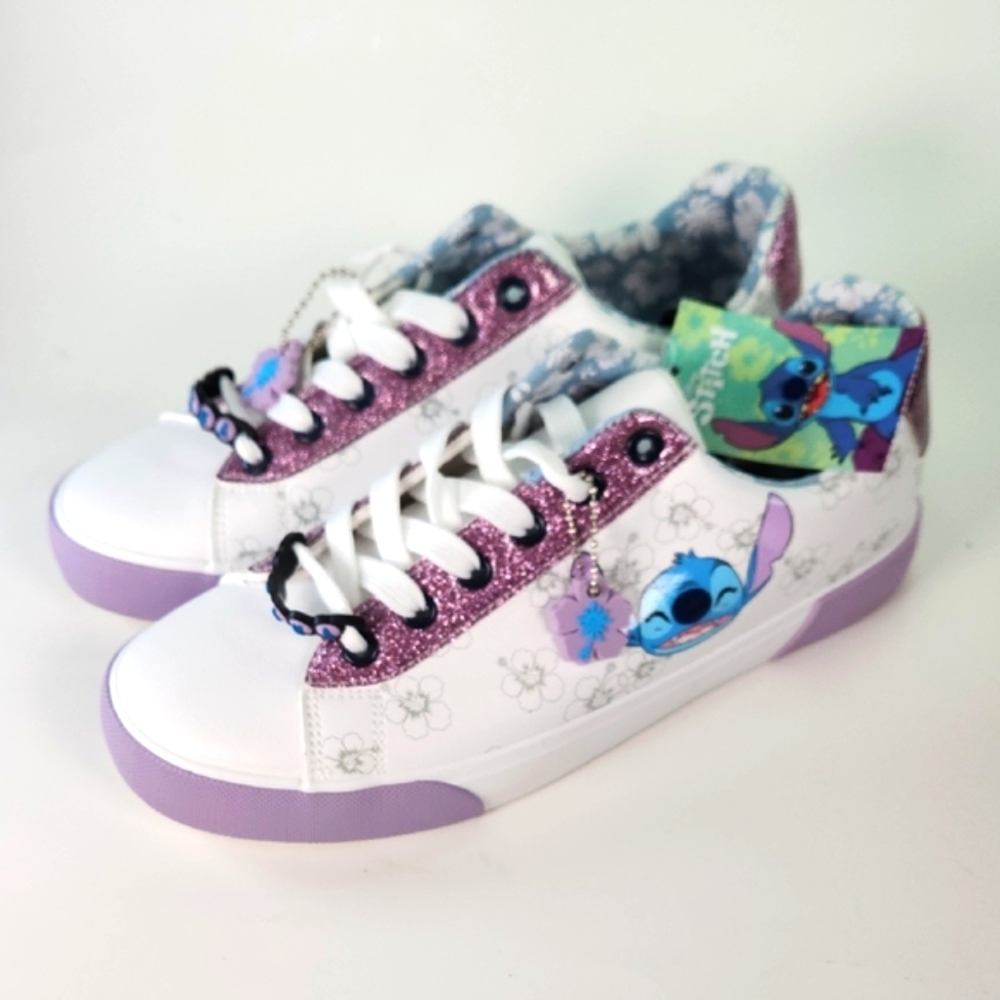 DISNEY STITCH Sneakers Size 8 1/2 Flawless NWT, by GROUNDUP, 2025 Rec For Size 9